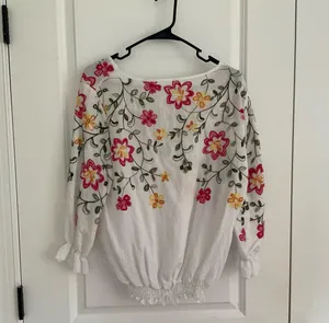 Sapphire floral top White Size XL thumbnail 1