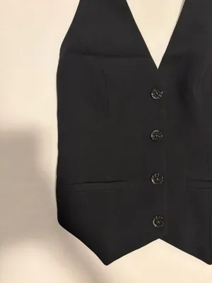 Abercrombie black halter vest thumbnail 2