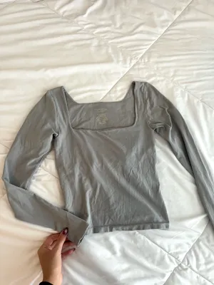 Free people intimately seamless long sleeve crop thumbnail 5