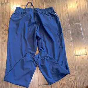 Barco Uniforms Navy Blue nurses scrubs Joggers size large tall thumbnail 7