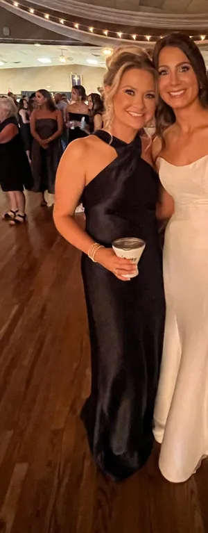 Black Azazie Formal Dress Long thumbnail 1