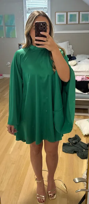 Green Semi Dress thumbnail 1
