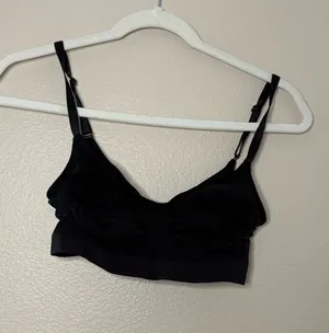Skims bralette slimming fits everybody hourglass shapewear plus size 2X/3X black thumbnail 1