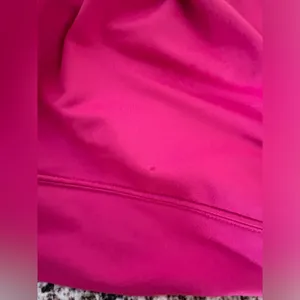Vintage Nike Woman’s Soft & Stretchy Pink Quarter Zip Pullover Size Medium 8-10 thumbnail 9