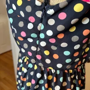 retro like Forever 21 polka dot mini dress size large thumbnail 5