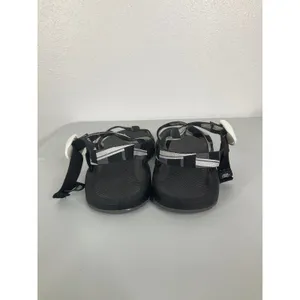 Chacos Z1 Classic Sandals Womens 10 Black White Geometric Straps JCH108012 thumbnail 4