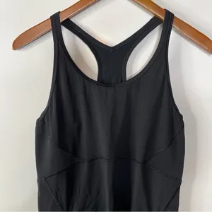 Athleta Stealth Racerback Tank Top Black Size Medium thumbnail 4