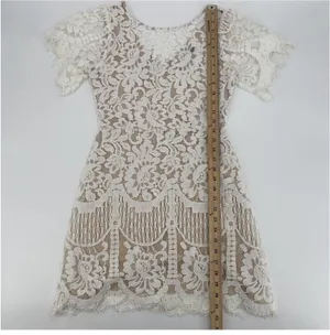 Lulus White Lace Dress thumbnail 4