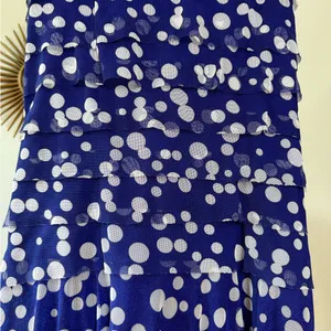 I Le New York - Blue Polka Dot Midi Dress thumbnail 3