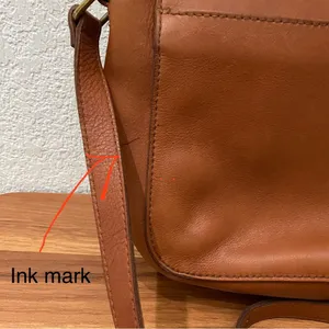 Madewell L4913 Brown Leather The Abroad Shoulder Bag thumbnail 11