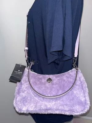 NWT Kate Spade Kayla Faux Fur Crossbody thumbnail 1