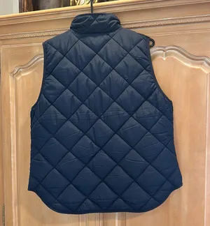 NWT Jcrew Navy Quilted Vest thumbnail 4