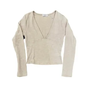 Sage The Label Womens Long Sleeve Top Bohemian Natural Beige Large thumbnail 3