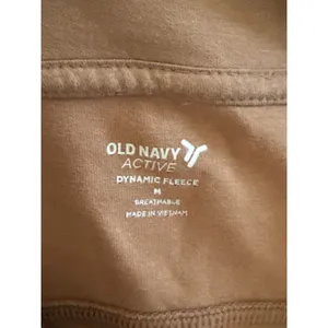 Old Navy Active Dynamic Fleece Quarter Zip Sweatshirt Mauve Brown Women's Medium thumbnail 9