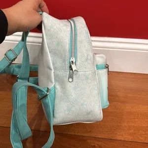 Loungefly Disney Lilo And Stitch Hibiscus Flowers‎ Sketch Mini Backpack thumbnail 6