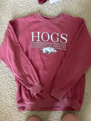 Arkansas Sweatshirt Comfort Colors thumbnail 1