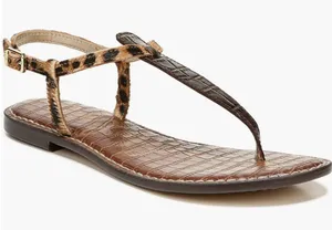NEW Sam Edelman Gigi Sandal 7.5 M, CYPRUS TAN MULTI Calf Hair Leather thumbnail 1