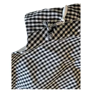 Romeo + Juliet Couture Gingham Ruffle Strap Dress Black White‎ Sleeveless Mini Summer Casual thumbnail 5