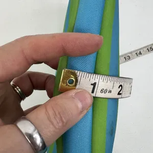 Kate Spade 12.5" Laptop Sleeve Blue Green Striped Neoprene Tech Case Bag Pouch thumbnail 14