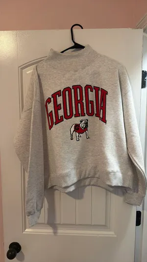 UGA mockneck Gray Size M thumbnail 2