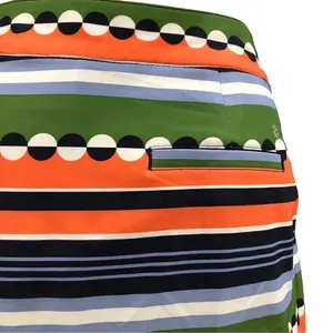 Izod Fun Striped/Circle Print Stretch Golf Tennis‎ Skirt Skort Size 10 C33 thumbnail 5