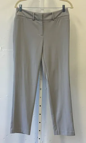 Ann Taylor Factory Gray Straight Leg Dress Pants Womens Size 4 Business Casual thumbnail 1