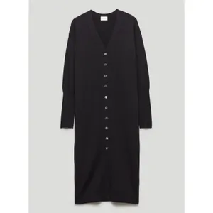 Aritzia Wilfred Utopia Merino Wool Sweater Midi Dress Black Size Small thumbnail 2