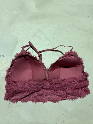 Aerie Lace Bralette pink medium thumbnail 2
