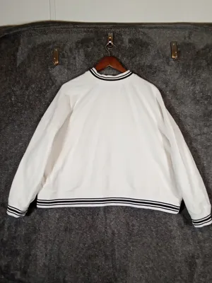Free People Movement Cropped Pullover V Notch Ribbed Collar Oversized Womens thumbnail 6