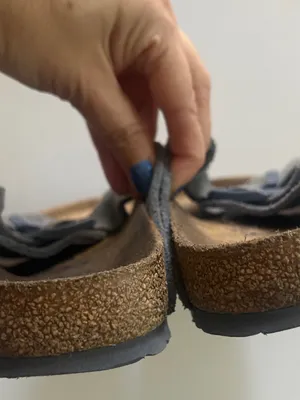 Birkenstock Arizona Suede Leather Sandals 39 thumbnail 4