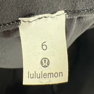 Lululemon Women's‎ Keep Moving Pants Black Size 6 Activewear Athleisure Louge thumbnail 2