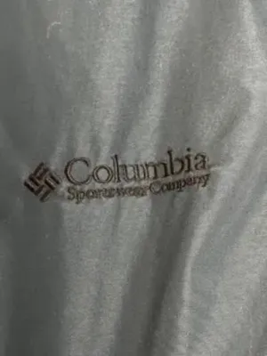 Vintage Columbia Fleece Lined Jacket Sz S Blue Nylon Bomber Jacket thumbnail 4