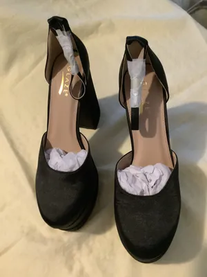 Glaze Satin platform shoes thumbnail 2