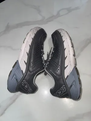 Hoka one one Gaviota leather Gray and Light Gray Cushioned Running Sneakers thumbnail 10