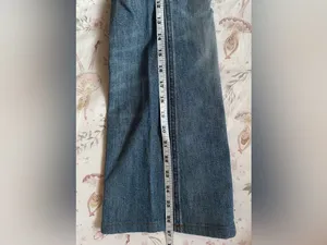 Aritzia Denim Forum Marianne Flare Jeans Size 25 Distressed Medium Wash thumbnail 11