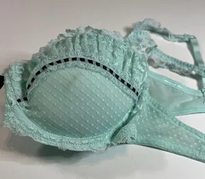 Victoria's Secret Blue Lace Bra thumbnail 3