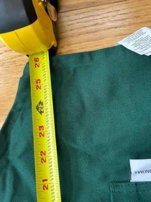 Williams Sonoma Dark Green Apron Fresh Express Logo Custom Corporate Promo NWT thumbnail 7