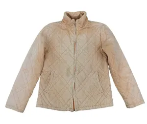 Vintage Forecast Sport Womens Quilted Corduroy Jacket Full Zip Beige Large 44‎ thumbnail 1