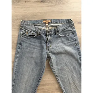VTG Y2K Abercrombie Fitch Low Rise Bootcut Flare Jeans Preppy Womens Size 8R thumbnail 4