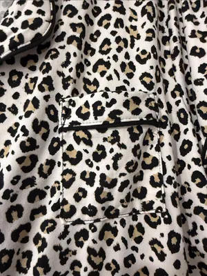 TART INTIMATES Leopard Print Pajama Set Size L women Pants Top thumbnail 4