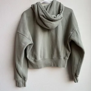 🟣$5/$25 Abercrombie & Fitch Soft AF Green Cropped Hoodie Size XS Cozy Warm Fall thumbnail 6