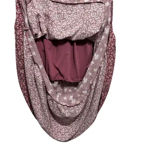 Prairie Floral Tiered Maxi Skirt M Mauve‎ Earthy Cottage Boho Western Festival thumbnail 5