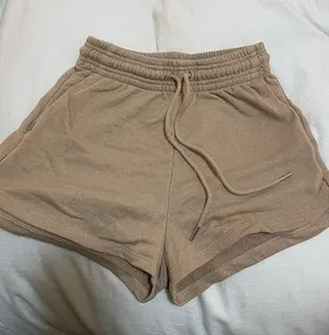 H&M Tan Lounge Shorts thumbnail 1
