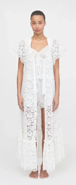 NWT Hill House “The Lace Coco Duster” thumbnail 1