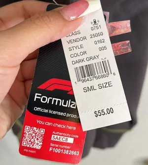 Formula 1 x PacSun Eco Racer Hoodie Women’s. Size S thumbnail 5