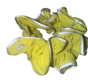 Lululemon Athletica Yellow Hair Scrunchie thumbnail 1