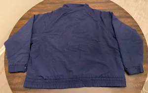 Vintage Carhartt Jacket Fleece Lined Mens Made In USA Blue Full Zip-2XL thumbnail 10
