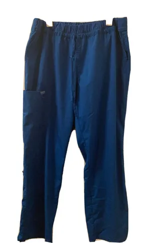 Cherokee Workwear Women's Royal Blue Scrub Pants Size 2XL Nurse thumbnail 1