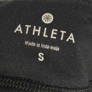 Athleta‎ Black Track This Run Athletic Shorts S thumbnail 4
