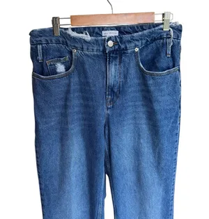 Good American - Good ‘90s Relaxed Jeans Blue Rigid Denim Sz 8 thumbnail 5